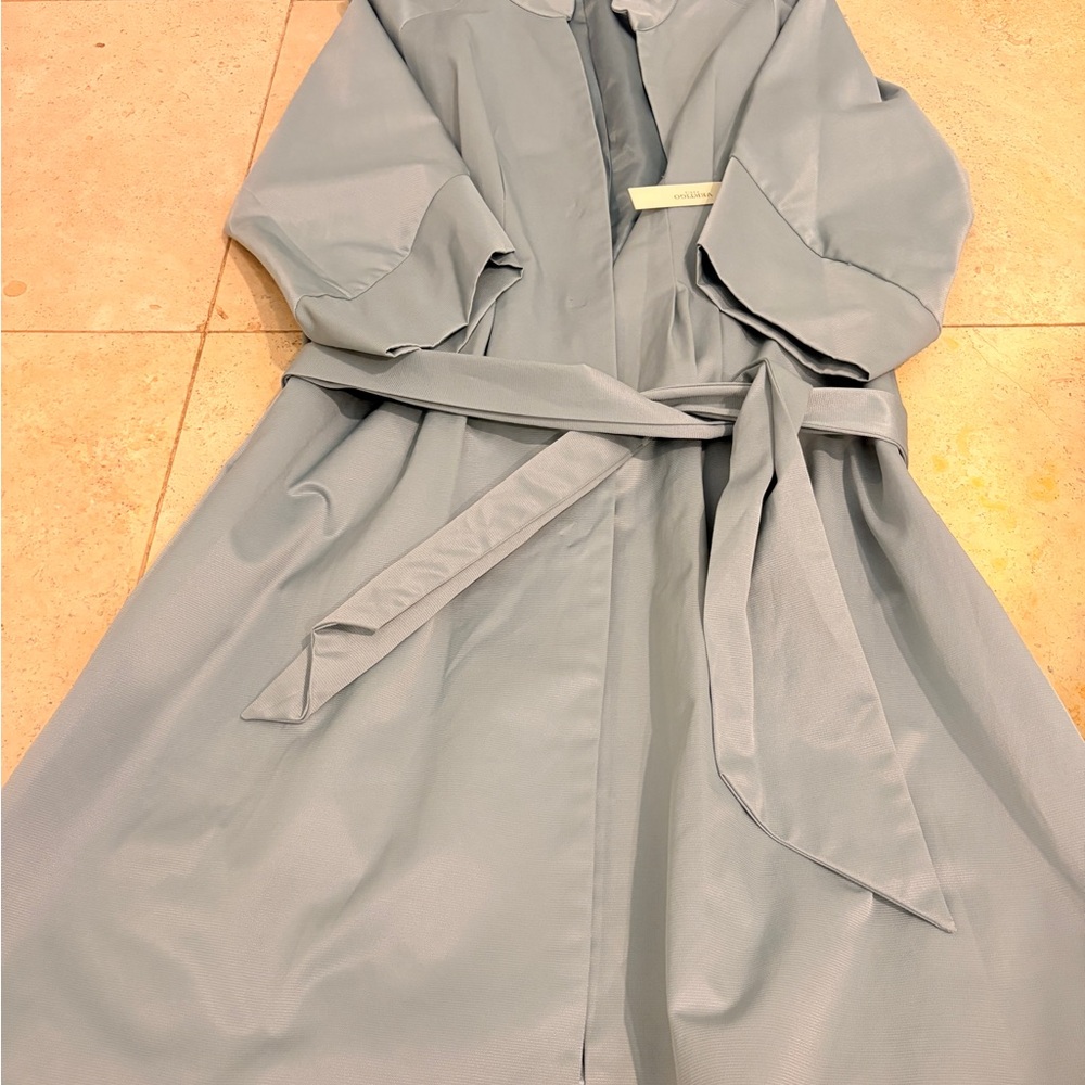 Vertigo Paris Long Sleeve Gray Dress